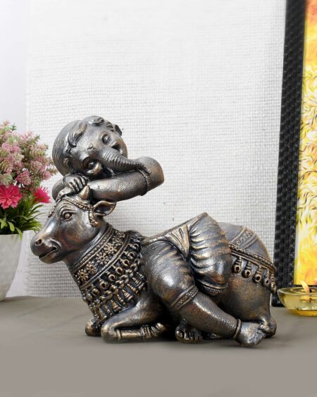 cow with ganesh
